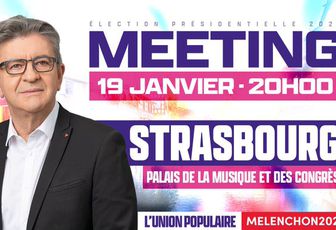 Meeting Mélenchon Strasbourg