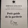 Informations concernant la garderie