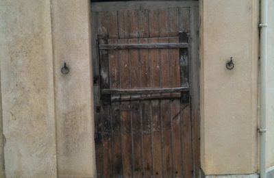 Porte en bois et Fenêtre - Rue de la Quintinye