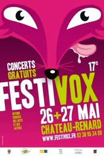 Château-Renard (45) 17ème Festi-Vox Guinguette les 26 et 27 mai