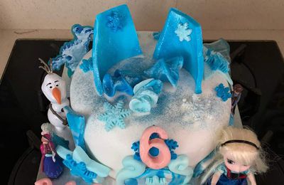 Gâteau 6 ans Frozen