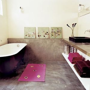 Salle de bain en béton
