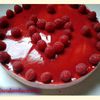 Bavarois aux framboises