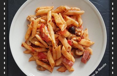 One pot pasta façon pizza 