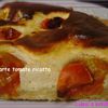 Tarte tomates cerises - ricotta