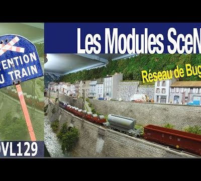Les modules SceNic au salon du modélisme Ferroviaire de Bugeat