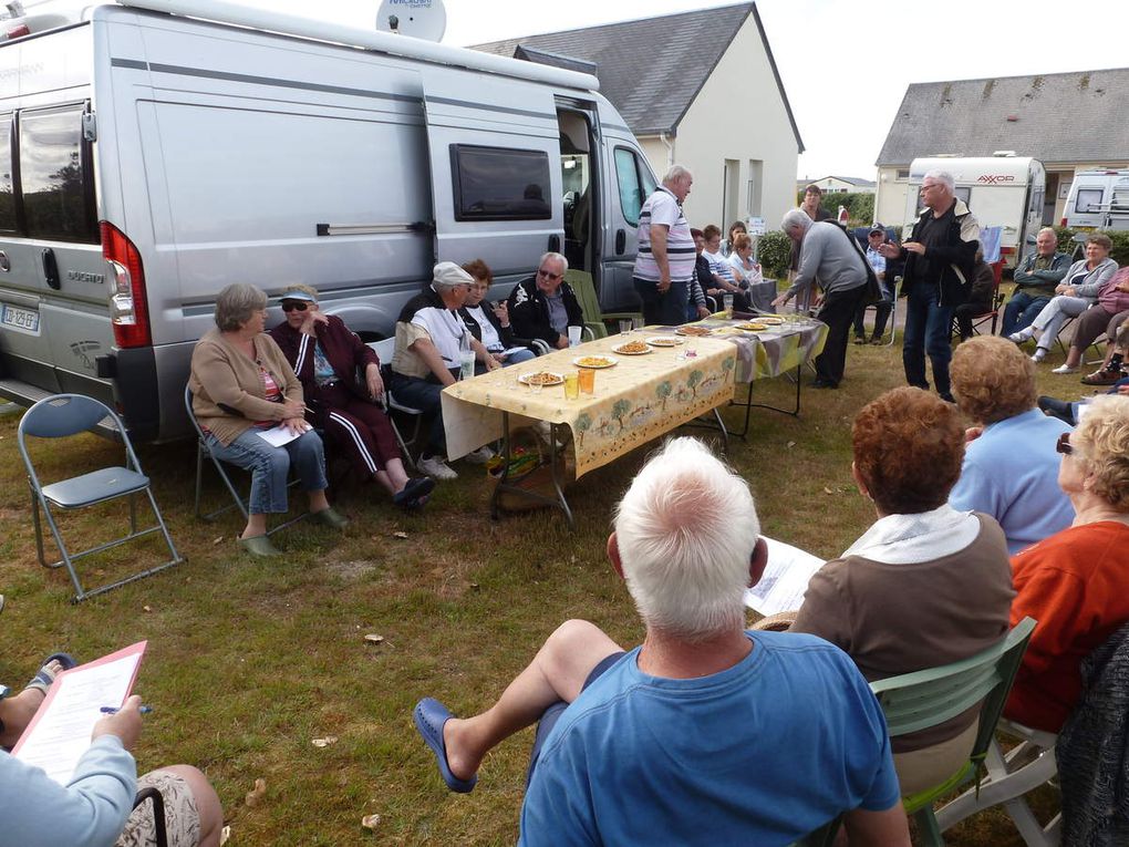 un rassemblement très sympa sous le couvert de l'apéro.