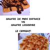 Gaufres de mon enfance VS Gaufres liégeoises le Combat