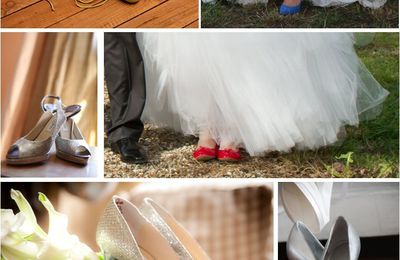 Tendance Mariage 2013 : Les Chaussures de couleur