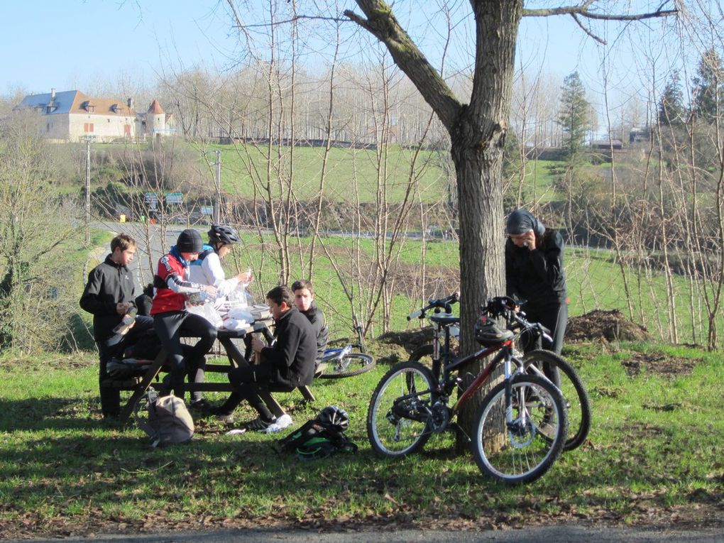 sortie avec le groupe 2 sur Montpazier