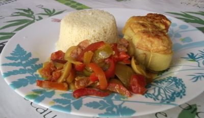 PAUPIETTE DE DINDE AU CURRY