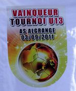 ALGRANGE 2011: Finale du tournoi U13