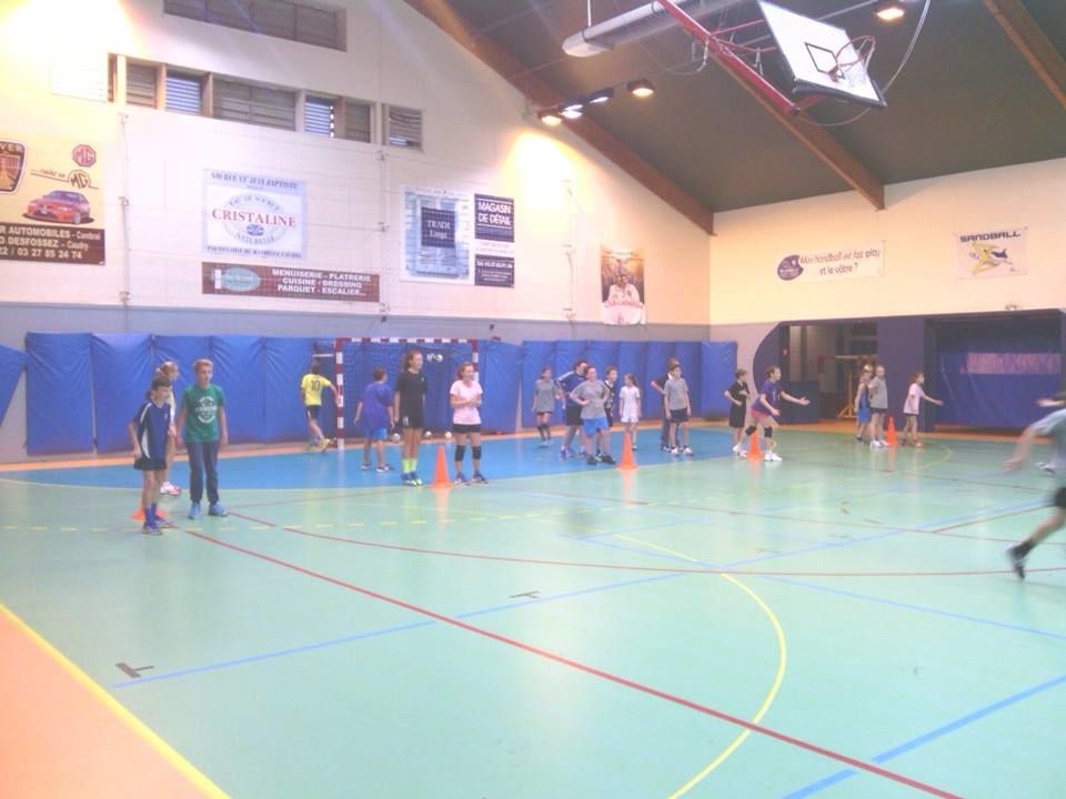 Photos stage de Handball