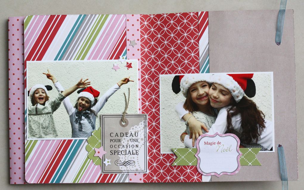 projets de scrap réalisés par Isalilou pour la Marque Swirlcards