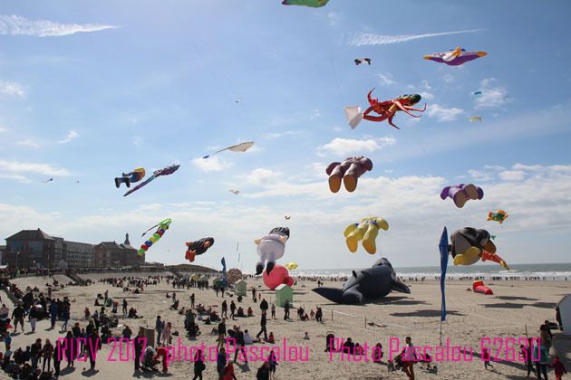 NOS CARTES POSTALES...DES 31èmes RENCONTRES INTERNATIONALES DE CERFS-VOLANTS ..de BERCK SUR MER...N°2