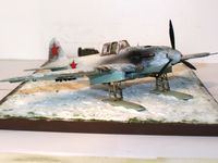 ILYUSHIN IL-2 monoplace sur skis