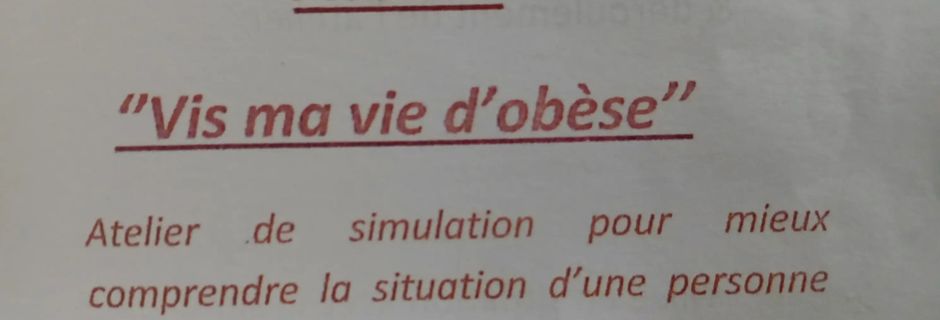 Ce matin j'ai effectuer cette atelier