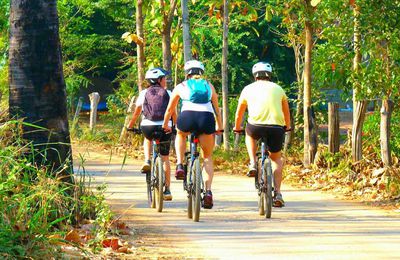 TOURS VTT a KANCHANABURI avec SAWADI SAIYOK Jungle Adventure