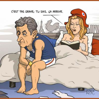 DESSIN de KAK : Les échecs de Nicolas Sarkozy !