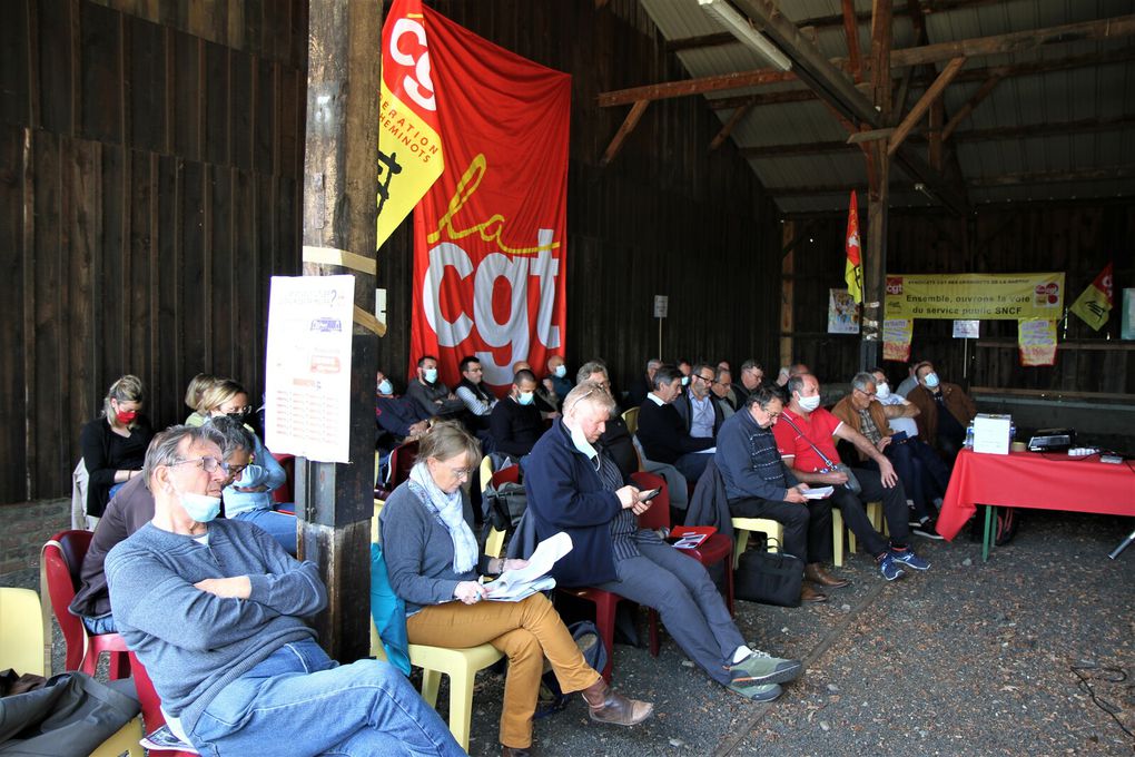 Congrès CGT des Cheminots du Mans à la Transvap 27.28.05.2021