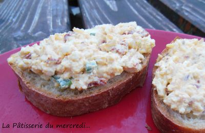 Tartines oeufs durs/fromage frais...