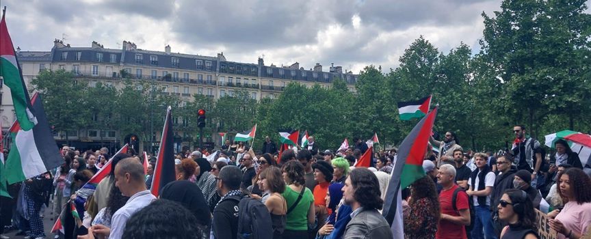 France : Des milliers de personnes manifestent à Paris contre la Nakba 