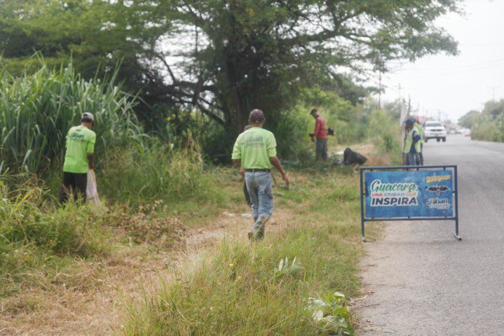 Plan “Guacara+Limpia” desplegó labores de limpieza en la parroquia Ciudad Alianza