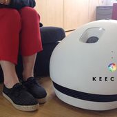 Keecker, le robot autonome français, convainc Niel et Granjon : " Nous voulons en faire le futur compagnon de la maison "
