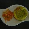 Moelleux de courgettes au coeur coulant (thermomix)