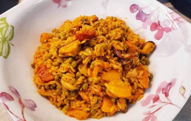 Paella au Cookeo