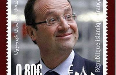 Timbre François Hollande qui ne colle pas