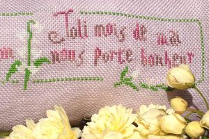 Broderie du 1er mai ! 