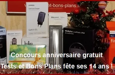 Concours Gratuit : gagnez pleins de cadeaux pour fêter nos 14 ans !