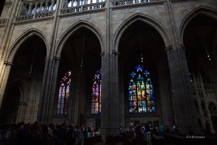 Prague - cathédrale St Guy - intérieur