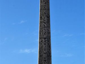 L'obélisque de Luxor.