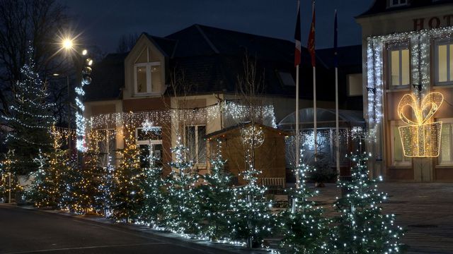 Village illuminé, Noël 2020 en Normandie