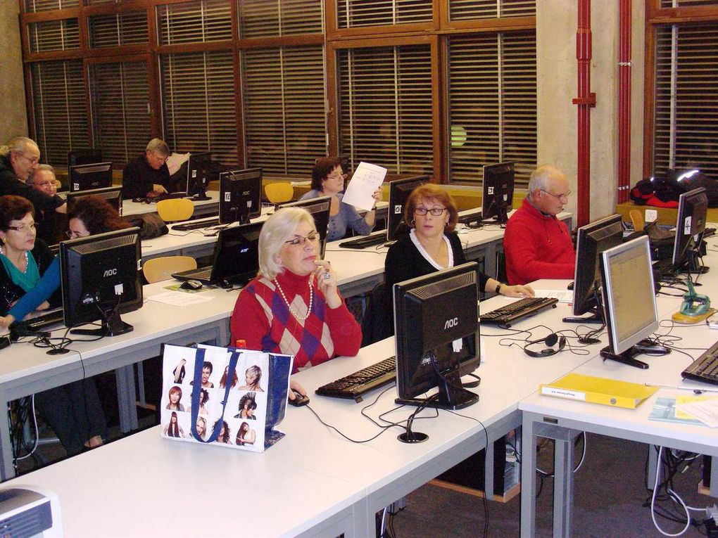 Partecipanti e panoramiche del corso UNITRE Olten 2011/2012AI001, Windows 7 e Internet