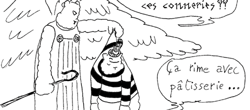 Ca vous la coupe!