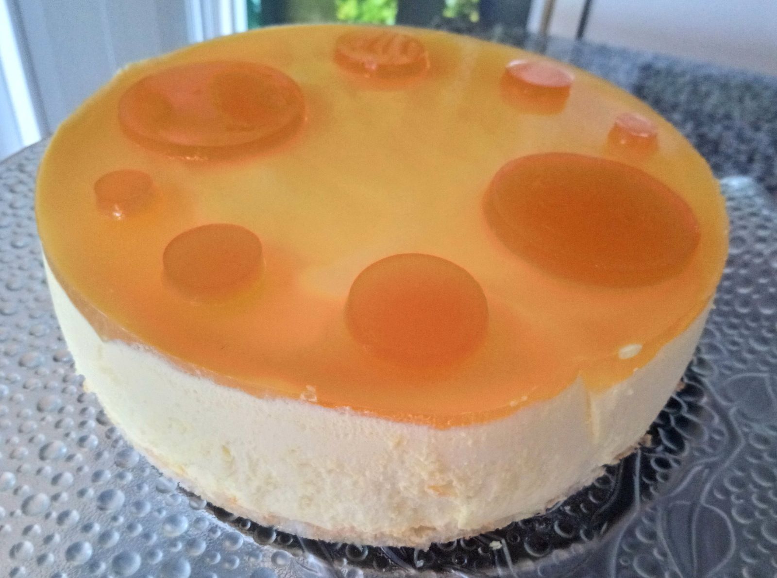 Entremet Mangue Insert Framboise La Table Des Plaisirs