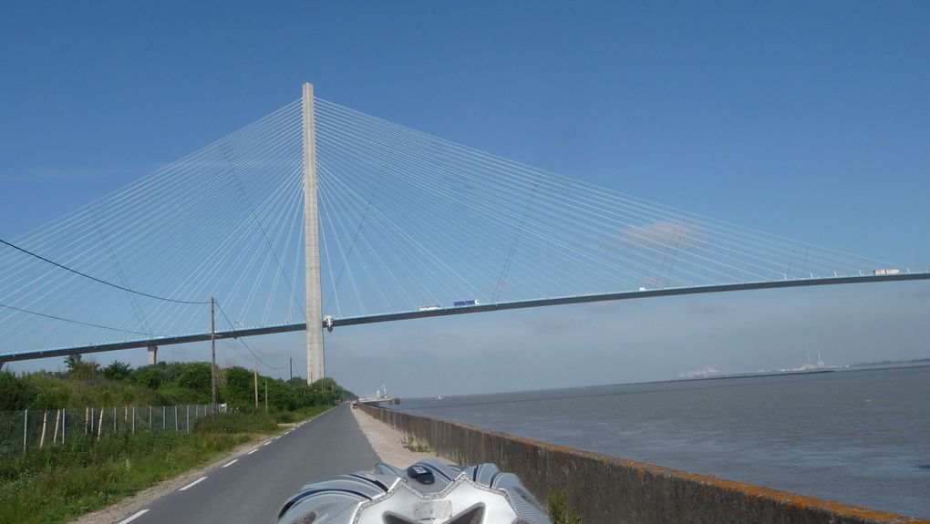 Le pont de Normandie, il va falloir passer dessus.