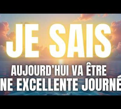 "JE SAIS" – Affirmations matinales positives | Je suis sûr qu’aujourd’hui peut être extraordinaire !