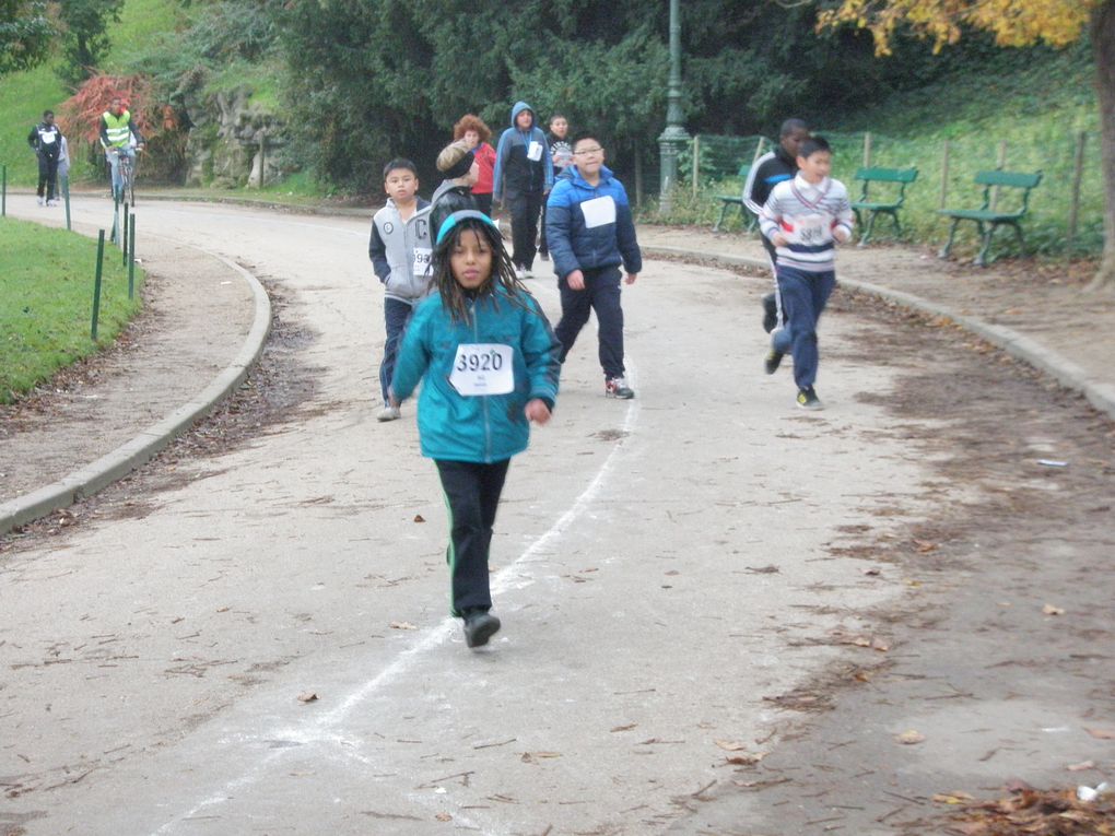 Etape 1 : le cross départemental des Buttes Chaumont