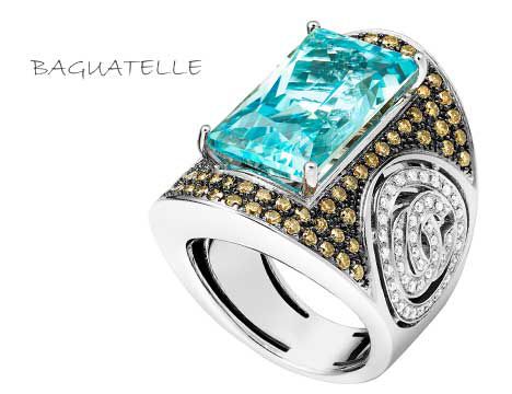 Créateur d'objets précieux : joaillerie haut de gamme (bagues de fiançailles, solitaires en diamants, ...), montres de prestige, cadeaux et accessoires