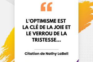 L'optimisme est la clé de la joie et le verrou de la tristesse !