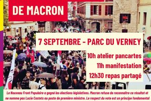 Manifestation anti-Macron