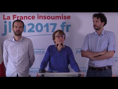 Conférence de presse de la France Insoumise