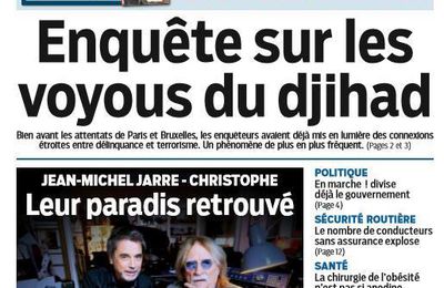 Le Parisien/Aujourd'hui en France - Jarre/Christophe: Leur paradis retrouvé