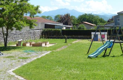 Le jardin sous le soleil