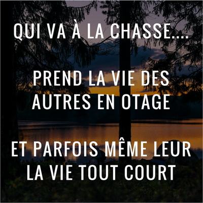 Chasseur et population, le droit commun et la liberté collective assujettit à l'exclusivité corporatiste.