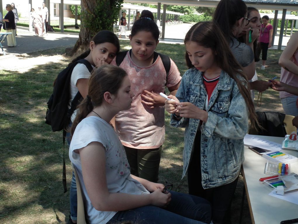 Un tout-en-photos de la fête du collège